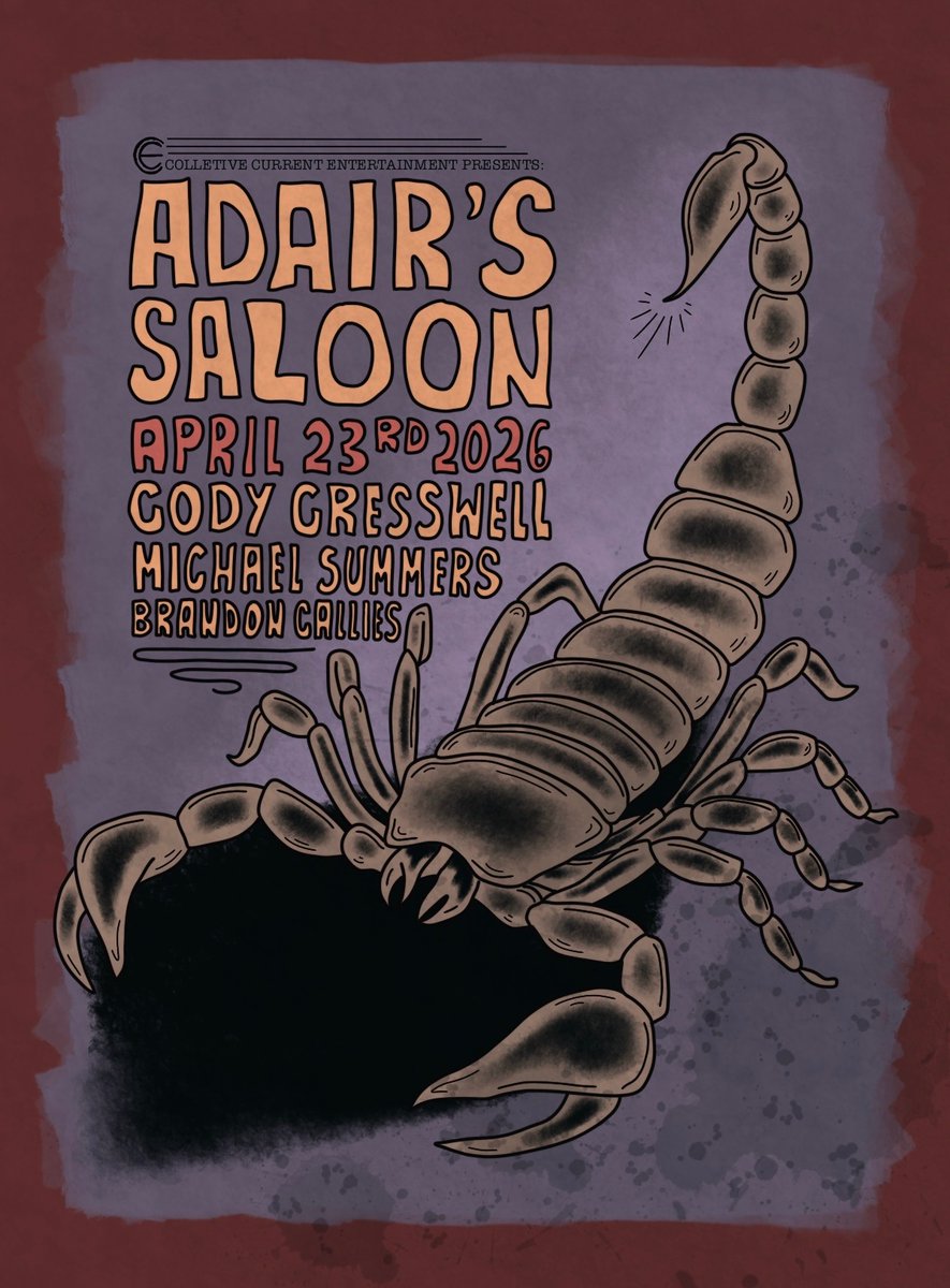 BrandonCallies's tweet photo. I’ll be singing some songs alongside my buddies, Cody Cresswell and Michael Summers this Thursday night at @AdairsSaloon in Dallas, TX at 9:00pm!
.
.
.
#brandoncallies #indieinfusedamericana #singersongwriter #altfolk #yallternative https://t.co/rociSNWOTW