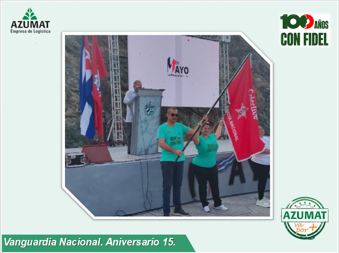AzumatHb's tweet photo. Vanguardia Nacional. #15AniversarioAzumat https://t.co/XsC6bs2KuL