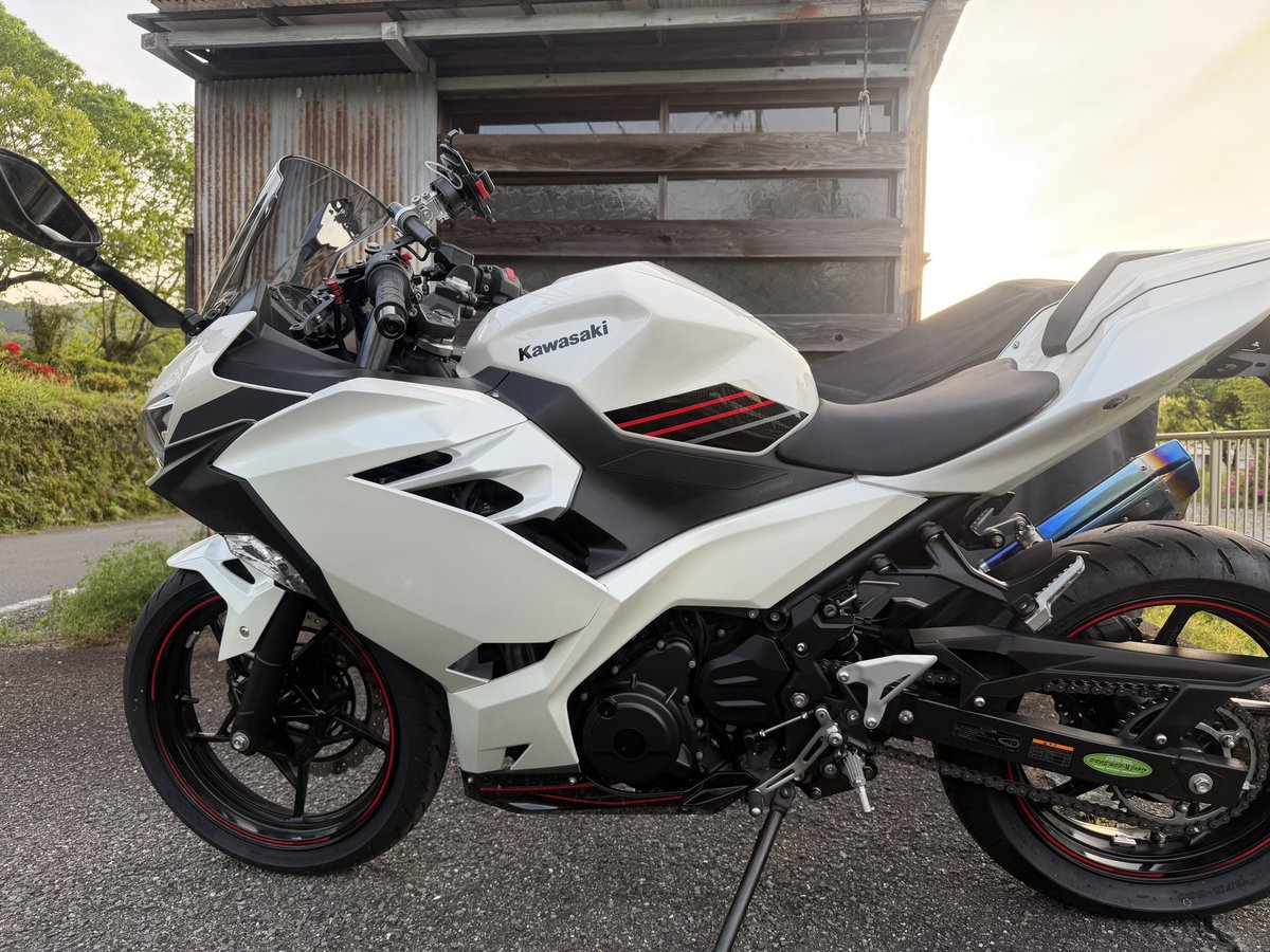 yoctowa's tweet photo. 中古だけど欲しかったバイクを買いました https://t.co/w0PhCYQ7MW