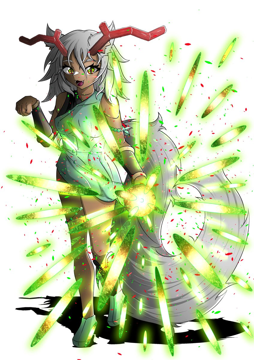 ZergoniaArt's tweet photo. "Zaya -Nature bestiale" OC
#OC #originalcharacter #illustration #digitalart #art #characterdesign #DigitalArtist #artistsontwitter #smallartists #artmoots #artistsonX #drawing #catgirl #green #bestial #nature https://t.co/LtMX0Ye5kn