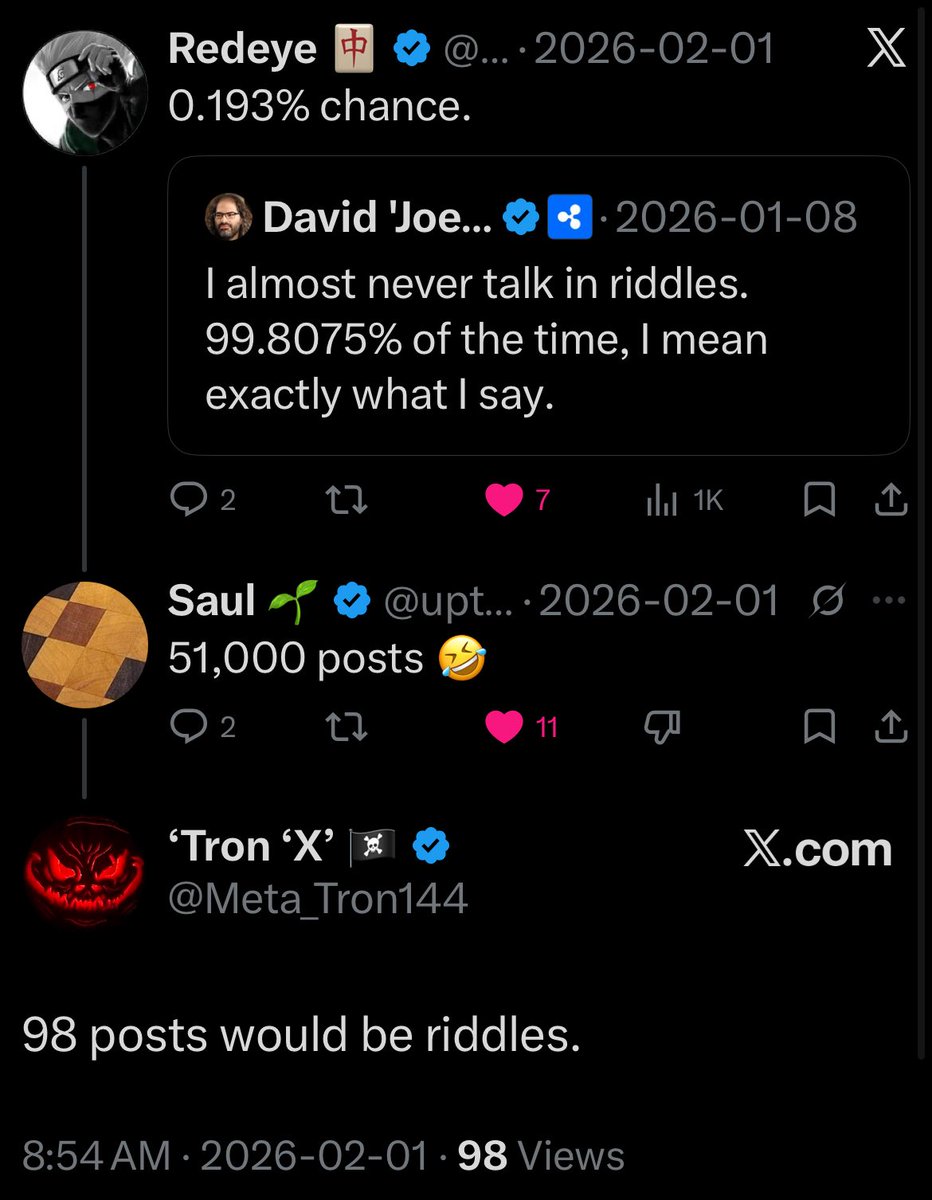 ‘Tron ‘X’ 🏴‍☠️ tweet media