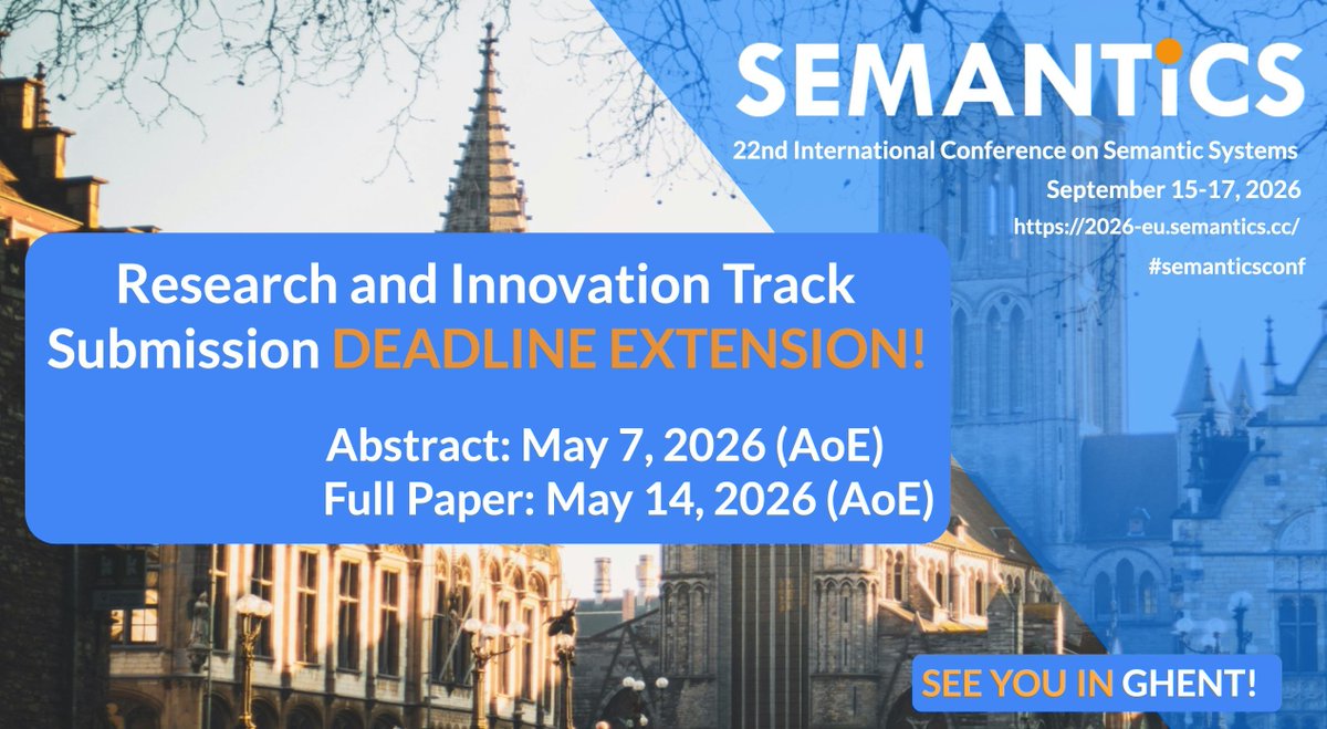 SEMANTiCS Conference tweet media
