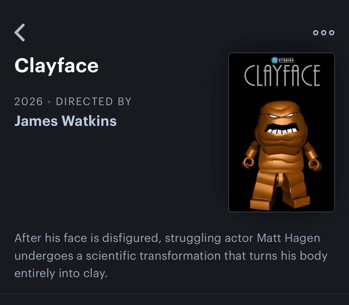 toasterpal5's tweet photo. today may be the last day we see Lego Clayface as the default poster for the movie🥀🥀🥀 https://t.co/3d8flmU4KL