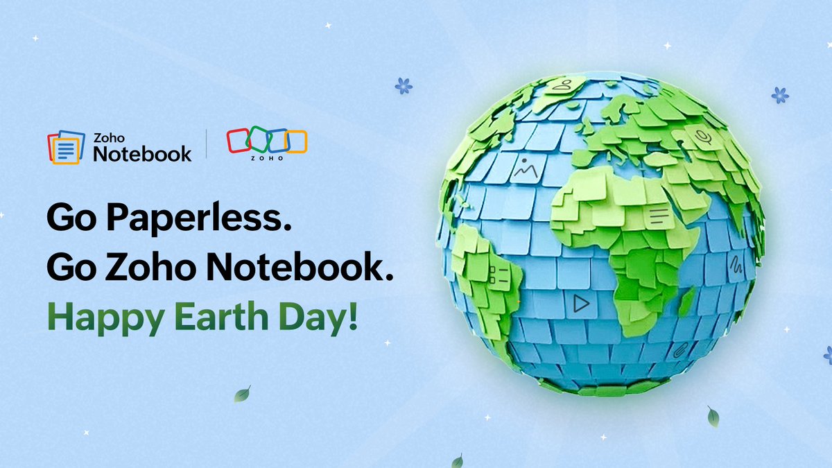 Zoho Notebook tweet media