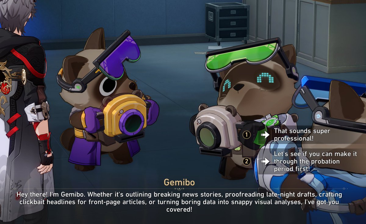 No way we got AI slop in HSR
(Love how the devs mocked AI)