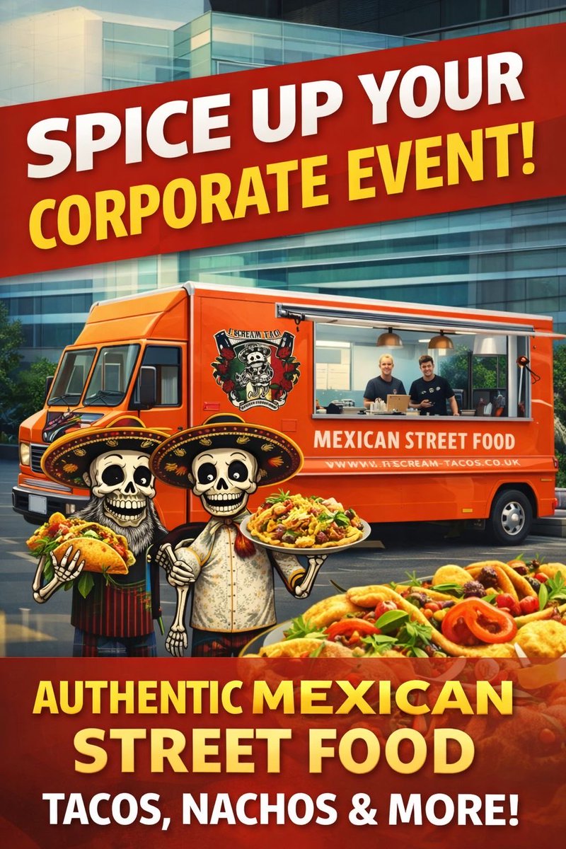 iscreamtacos's tweet photo. Corporate lunch in the South West?
We’ve got 10 years’ experience catering everything from small teams to large-scale events.

Fresh, healthier food. Served fast and hot.
Reliable, stress-free catering that delivers every time.
#glutenfree #tacotruck #Tacos https://t.co/q0p8WzlhnE