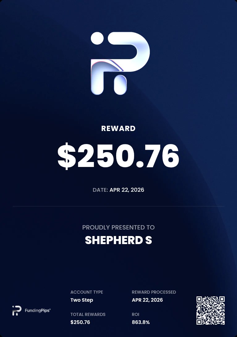 TraderSagan's tweet photo. This marks a great milestone in my trading journey. This is just the beginning. In God we trust 💯🙏 https://t.co/XaE0dN0aJ8