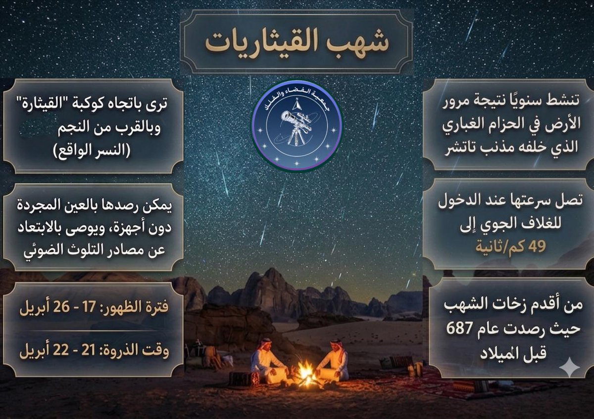 جمعية الفضاء والفلك tweet media