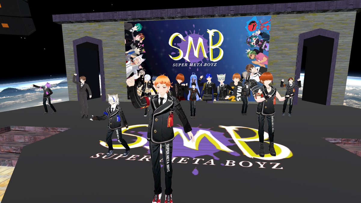 Sakurako_Mariko's tweet image. #SMB #SUPERMETABOYZ #LIFETOMUSIC #Cluster 

まひろがステージに立つのは久しぶりですね～
笑い声があふれる、クールで楽しい夜になりそうですw
5月のスケジュールもぜひチェックしてくださいね。SMBデビュー記念月間になります！