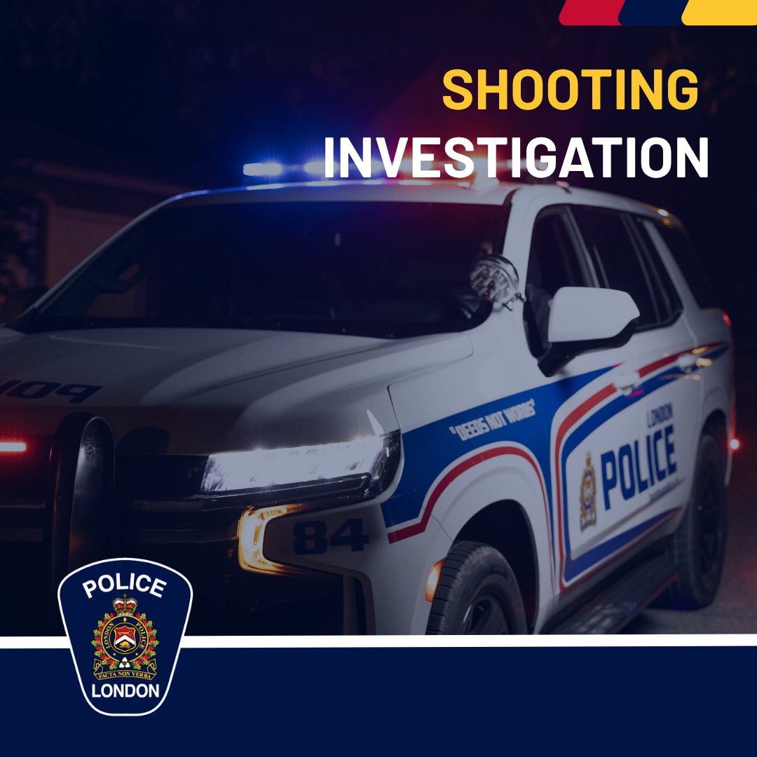 lpsmediaoffice's tweet photo. SHOOTING INVESTIGATION
Two arrested, police continue to search for additional suspects

LONDON, ON (April 22, 2026) – The London Police Service is investigating a shooting that took place Monday night in the downtown core.

On April 20, 2026, at approximately 6:25 p.m., police responded to a report of a shooting in the 500-block of Dundas Street.

*For the full media release, visit our website: https://t.co/B3UoUBeWq2 #LdnOnt