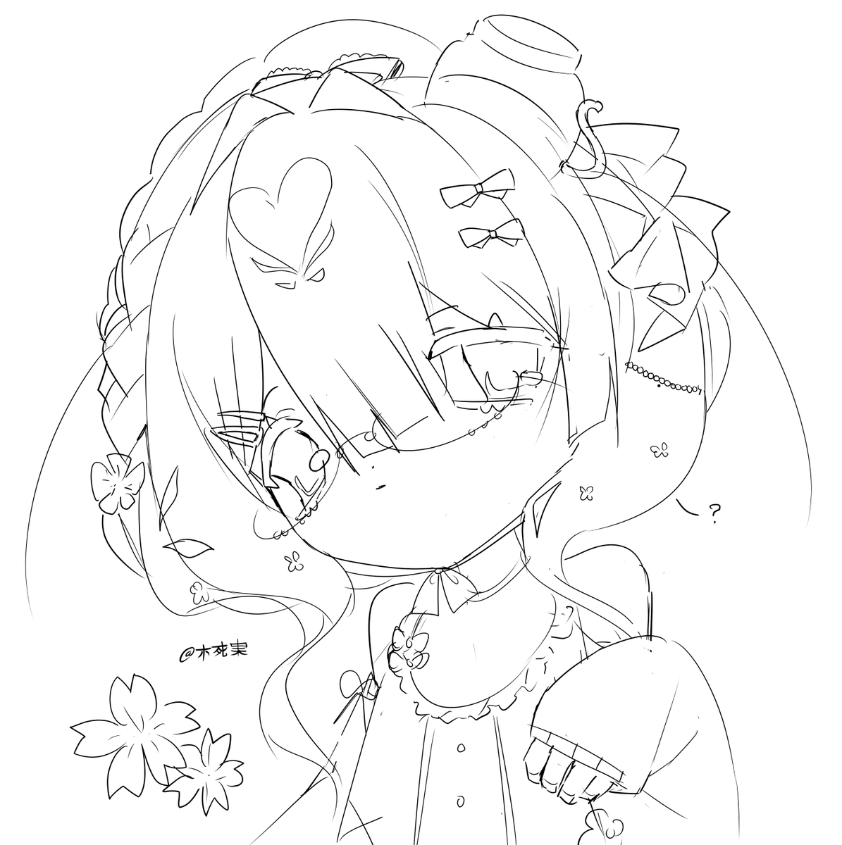 FushiMinoru's tweet photo. quick sketch https://t.co/sDZECXoAWe