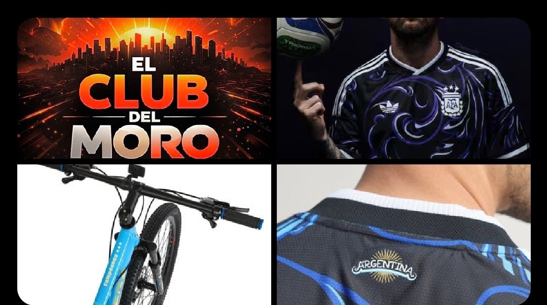 Buen Miercoles  #ELCLUBDELMORO <a href="/SANTIAGODELMORO/">SANTIAGO DEL MORO</a> <a href="/fercarlos75/">Fernando Carlos</a> <a href="/CostaOkis/">costaokis</a> 😍🥰🥳 ... 
Me Anoto para ganar La Camiseta de la SELECCIÓN o La Super Bici de TOP MEGA🥰😍😘🥳🇦🇷
