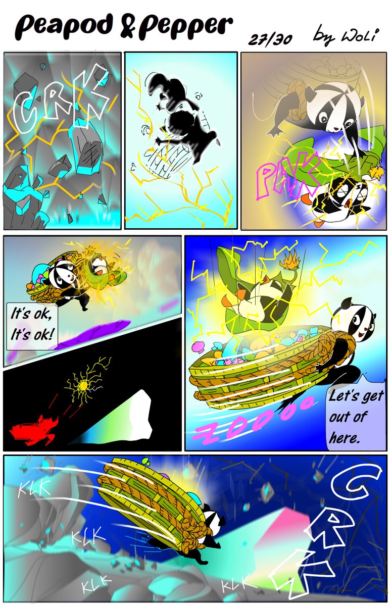 peapodnpepper's tweet image. #manga,#comicbooks ,#penguin, #Panda.     
The inscrutable Pointer page 25-28