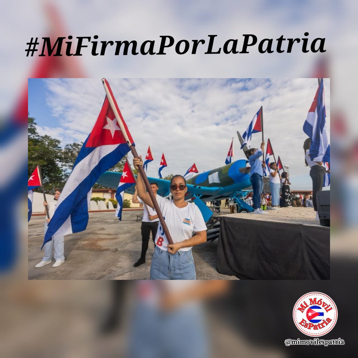 <a href="/mimovilespatria/">mimovilespatria</a> Desde #MiMóvilEsPatria #MiFirmaPorLaPatria por la Paz, Soberanía y dignidad del pueblo cubano.