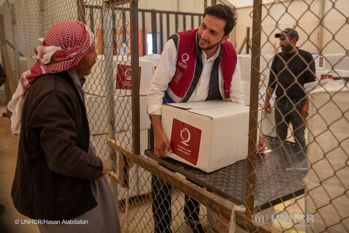 Za'atari and Azraq Refugee Camps tweet media