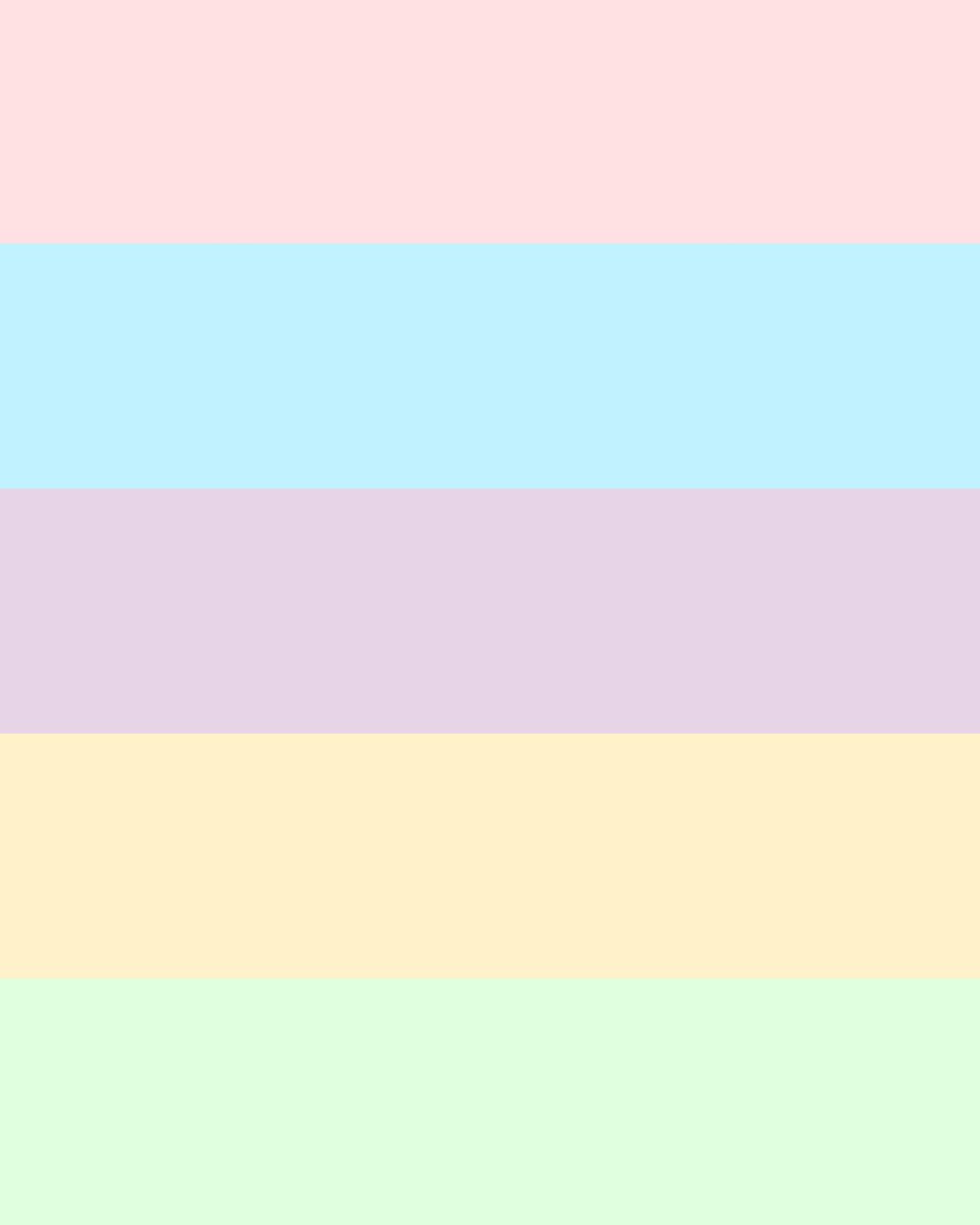 Natt_Blue19's tweet image. #Pastel #Color 🩷💙💜💛💚