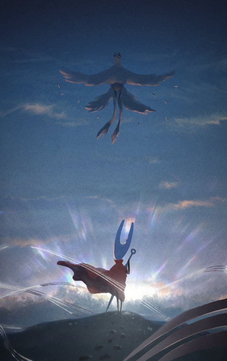 Pinkudakara's tweet photo. #hollowknight #Silksong
The fae mountain https://t.co/hyAUHsssqJ