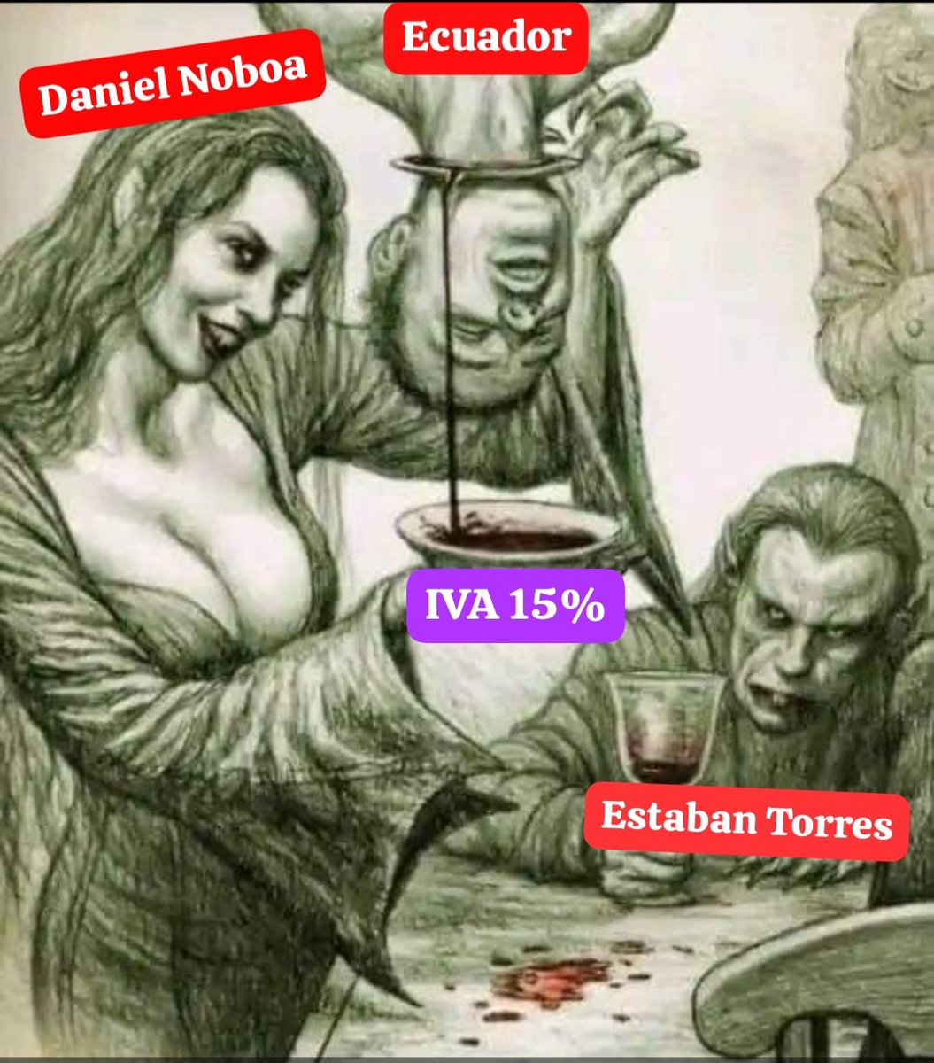 maximobarba's tweet photo. @MashiRafael @mireyapazminoa @MashiRafael un país en caos la #oscuridad lo embulle con facilidad, #Ecuador tiene un ser diabólico lleno de polvo blanco en su cerebro, porque el resto es podredumbre y un anticristo el @DanielNoboaOk el primer #narcopresidente del país. https://t.co/SgMrR7hU7d