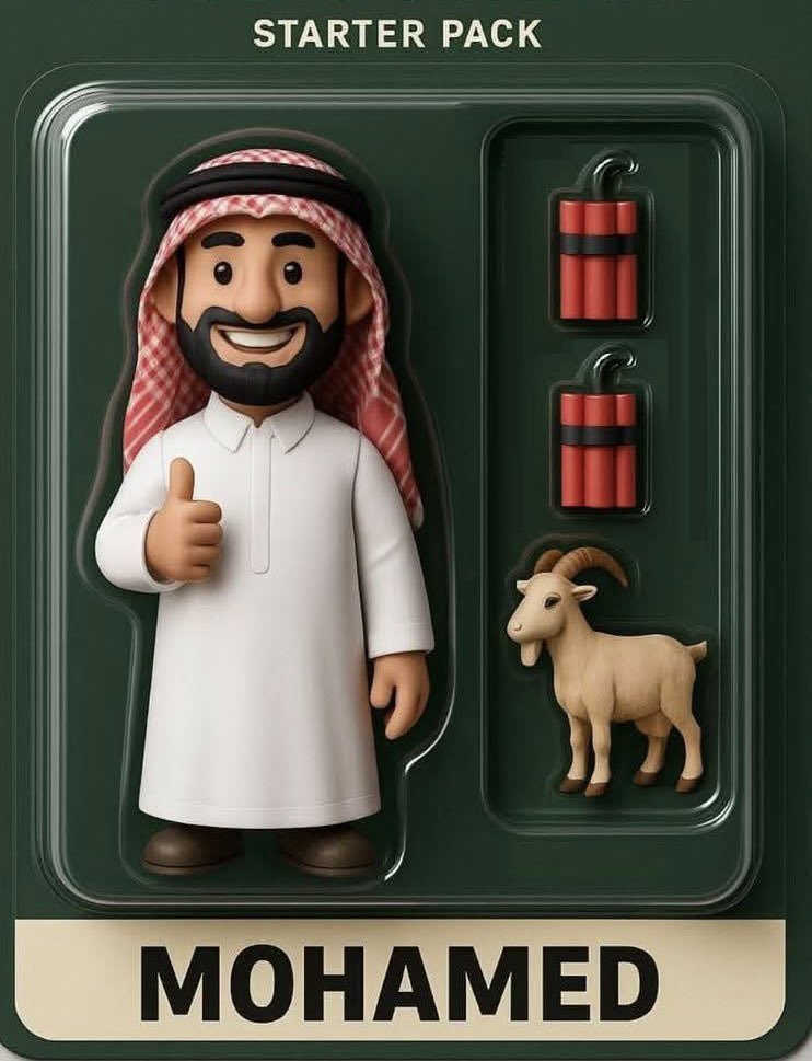 enigmalord1's tweet image. Will this suicide starter pack be added to the invite, 🤡🤡🤡🤡. Murderous #Islamic bastards
