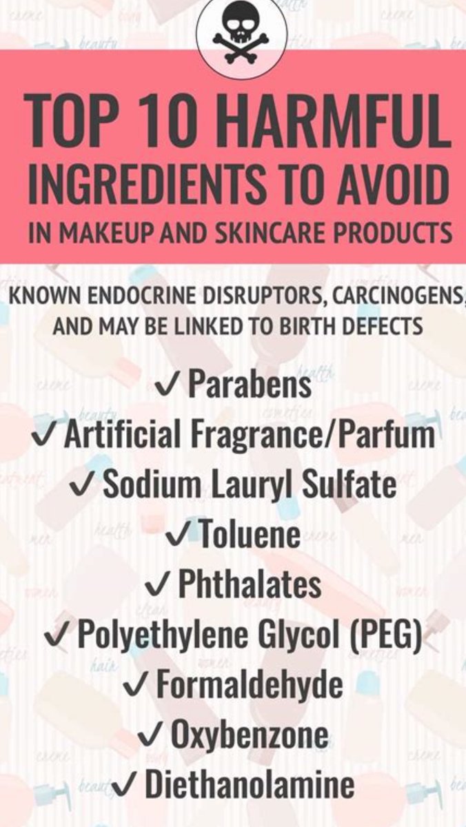 If you're an average person using regular soaps, 
deodorants, 
shampoos, 
body washes,
conditioners, 
hair products,
makeup, 
you're ingesting over 200+ chemicals + heavy metals a day, all linked to infertility, cancer,
 depression,
 obesity,
 cutting these is as important as