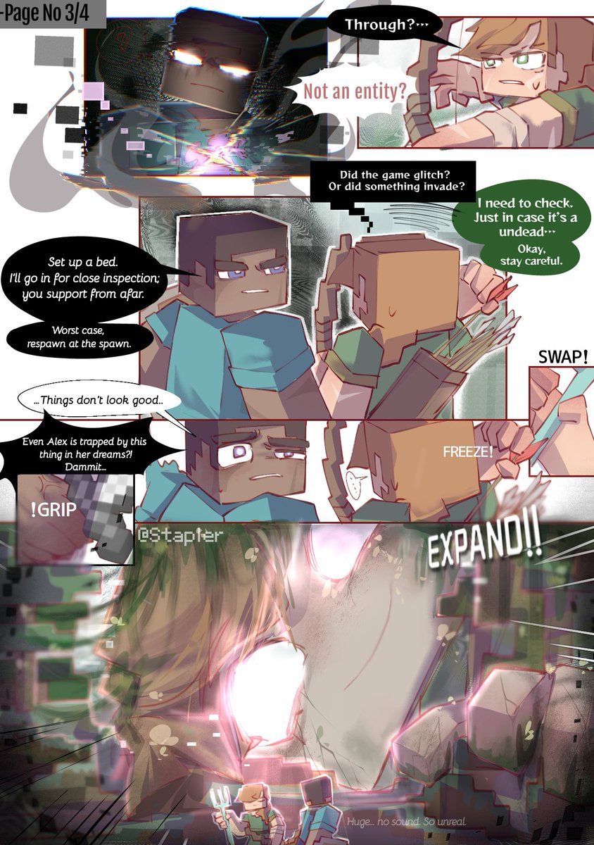 staple_ss's tweet image. ❗️Turn around❗️ Herobrine’s behind you❗️
#Minecraft