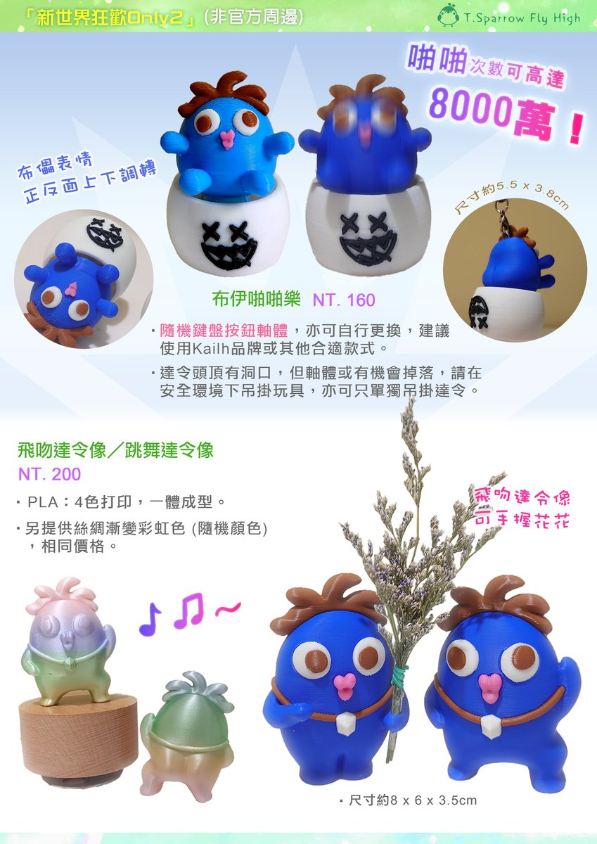 TSparrowFlyHigh's tweet photo. 場後通販，新品有搖床、布儡王子掛畫。王子圖可自定尺寸及周邊類型，但不接受明信片及不能單件定製的東西。只要大家想到的，盡量為大家製作﹗

場後通販表：https://t.co/OzWQJjRB2P
截止日期：5月2日(六) 中午12:00
贈品：只要有填單，應該都會多塞周邊給大家 (清貨)﹗😆

#新世界狂歡FA #非官方周邊 https://t.co/sCU9oqMh8V