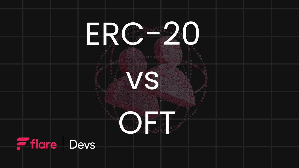 ERC-20 and OFT, what's the difference? 🤓

ERC-20 is the token standard.

It defines how a token behaves on an EVM chain: balances, transfers, approvals, and allowances. 

OFT is a cross-chain transport model.

It defines how that asset can move across multiple chains through