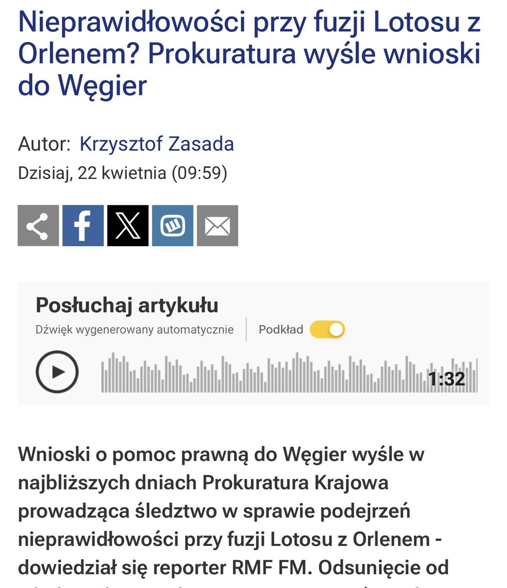 Daniel Obajtek tweet media