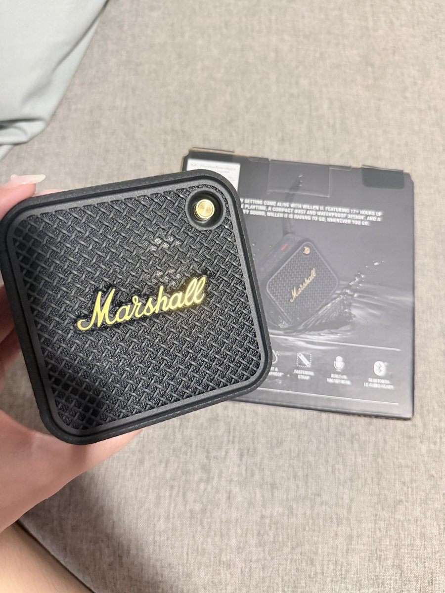 biebiebiebarrr's tweet photo. Marshall WILLEN II ส่งต่อ 2,800 รวมส่ง/นัดรับ (มธ./ฟิวเจอร์/btsอนุสาวรีย์) 
เพิ่มเติม dm ได้ค่ะ
#ส่งต่อ #marshall #ส่งต่อลำโพง #ส่งต่อMarshall #ลำโพงมือสอง #มือ2 https://t.co/6ClW4yq49v