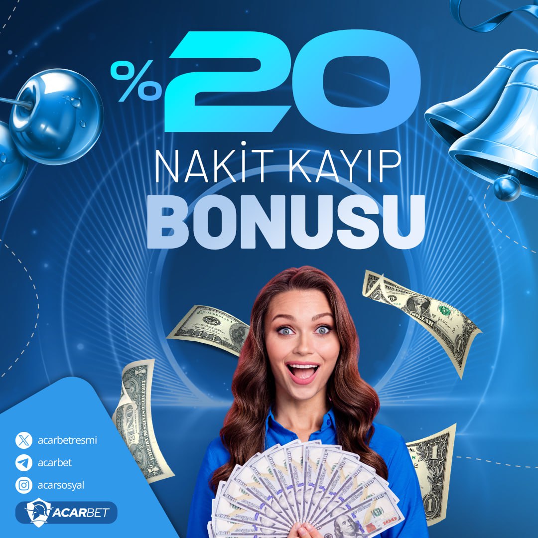 acarbetresmi's tweet image. %20 Nakit Kayıp Bonusu ile kaybetmek yok! Heyecanın doruklarında, adrenalin dolu bir yolculuğa çıkmaya hazır mısın? Şansını dene, kazanç dolu anların keyfini çıkar! 💸🎉 Yorum yap ve heyecanını paylaş! #Acarbet #Bahis #Kazan #Heyecan