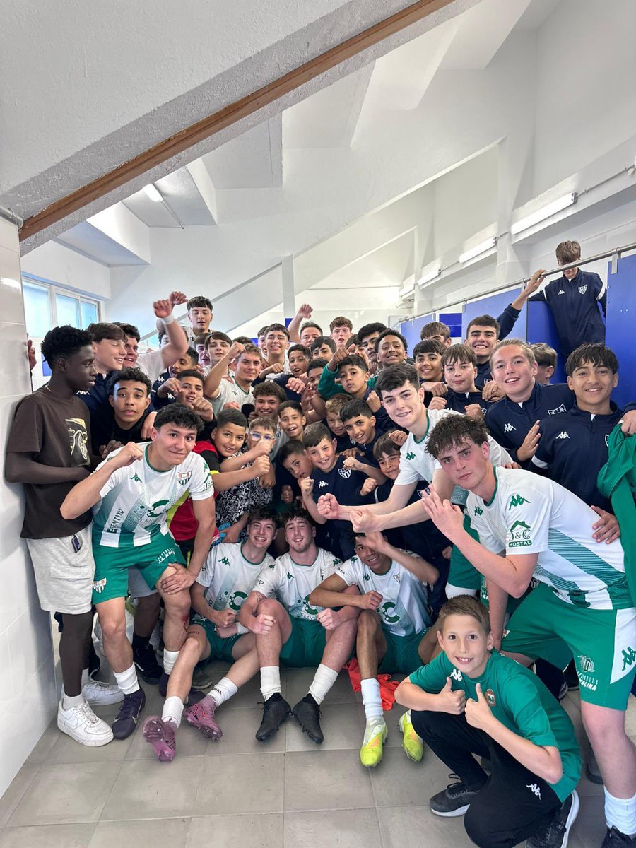 JUVENIL

Victoria por 1-0 en casa ante el líder.

Gran partido de los nuestros, seguimos sumando y queremos más.

¡Vamos equipo! 💚🤍