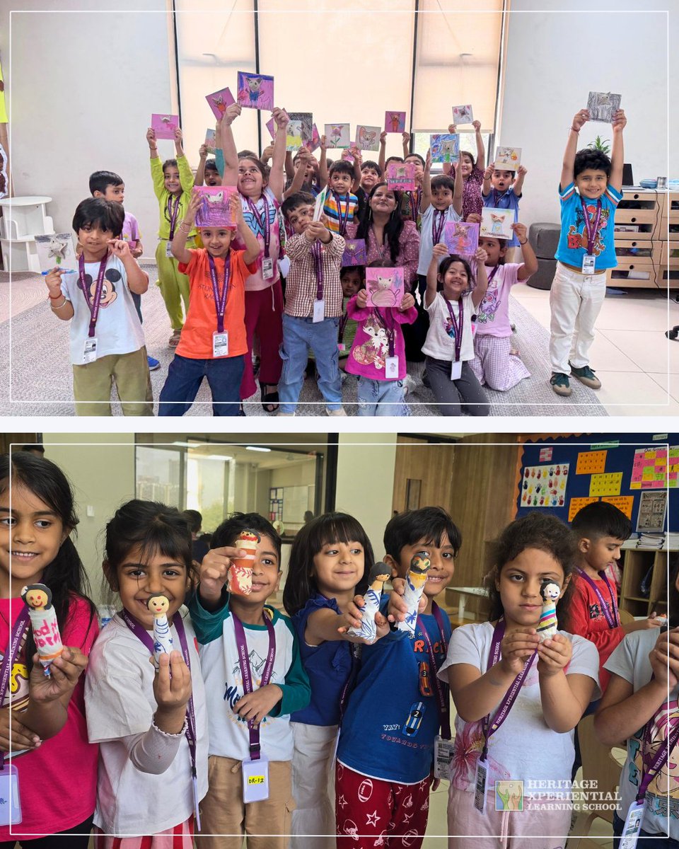 heritagesec64's tweet image. When creativity sparks innovation, our youngest learners explore, create, and discover joyfully through hands-on experiences. #WorldCreativityDay #CreativeThinking #HandsOnLearning #EarlyYears #PrimaryYears #LearningWithJoy