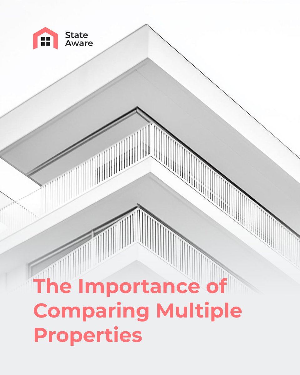 StateAwarecom's tweet image. 📌 Don’t fall for the first property! Compare to spot value, avoid overpricing, and negotiate better. 

🏠 #PropertySearch #MarketComparison #SmartDecisions #RealEstateTips
