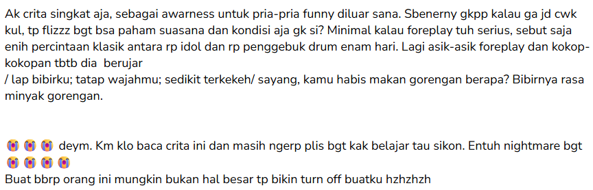 basevintage's tweet photo. #VintTalk 

WKWKWKWKWWK, sp yg bgini kelakuannya? maju 😭🤌 https://t.co/FNHGlYOymt