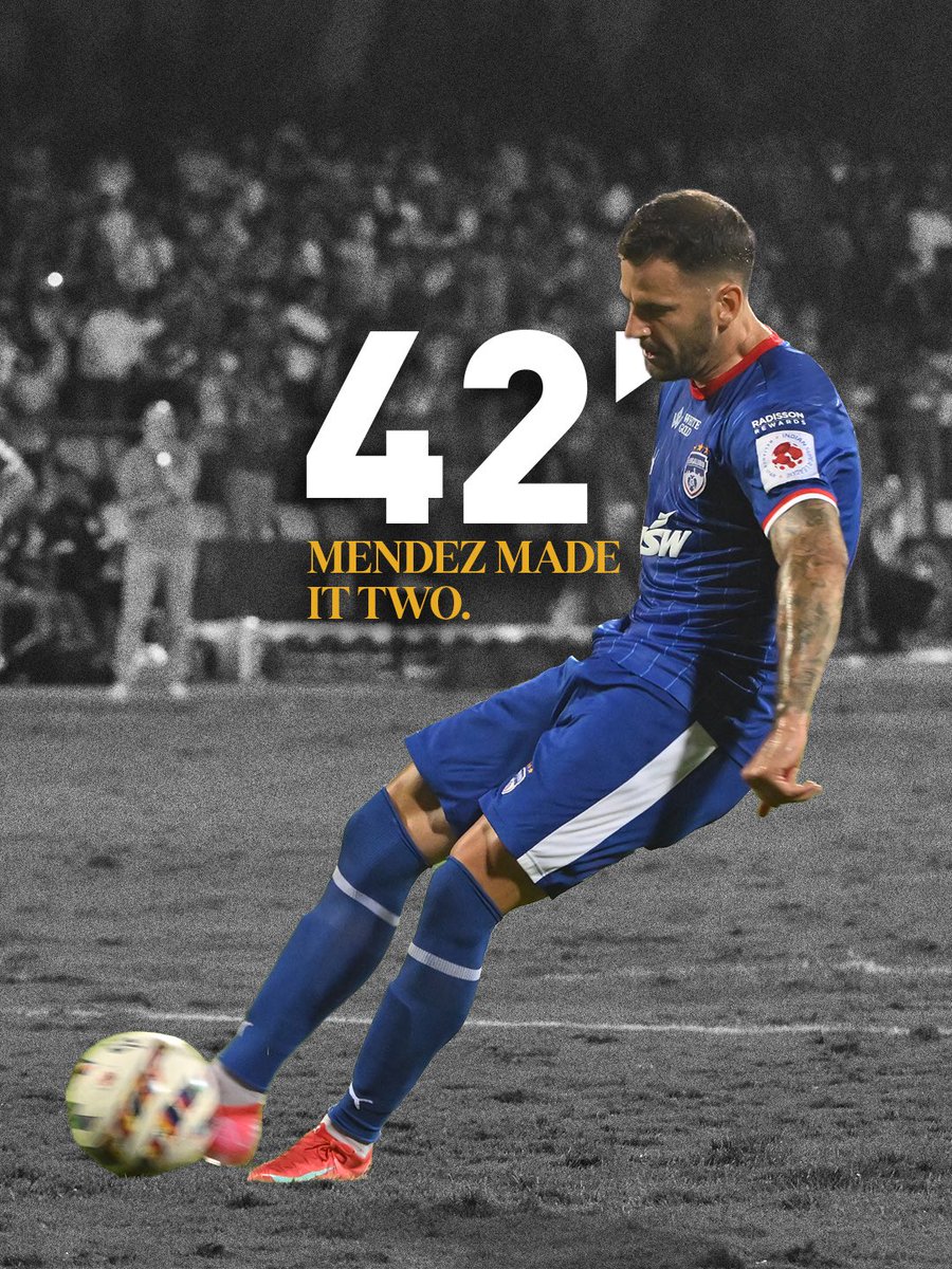 bengalurufc's tweet image. A ⭐⭐⭐⭐⭐ performance from the Blues to cap off a fantastic playoff match in Bengaluru. 

This is how the Islanders' last visit to the Fortress unfolded. 💪

#WeAreBFC #BFCMCFC #Jotheyali