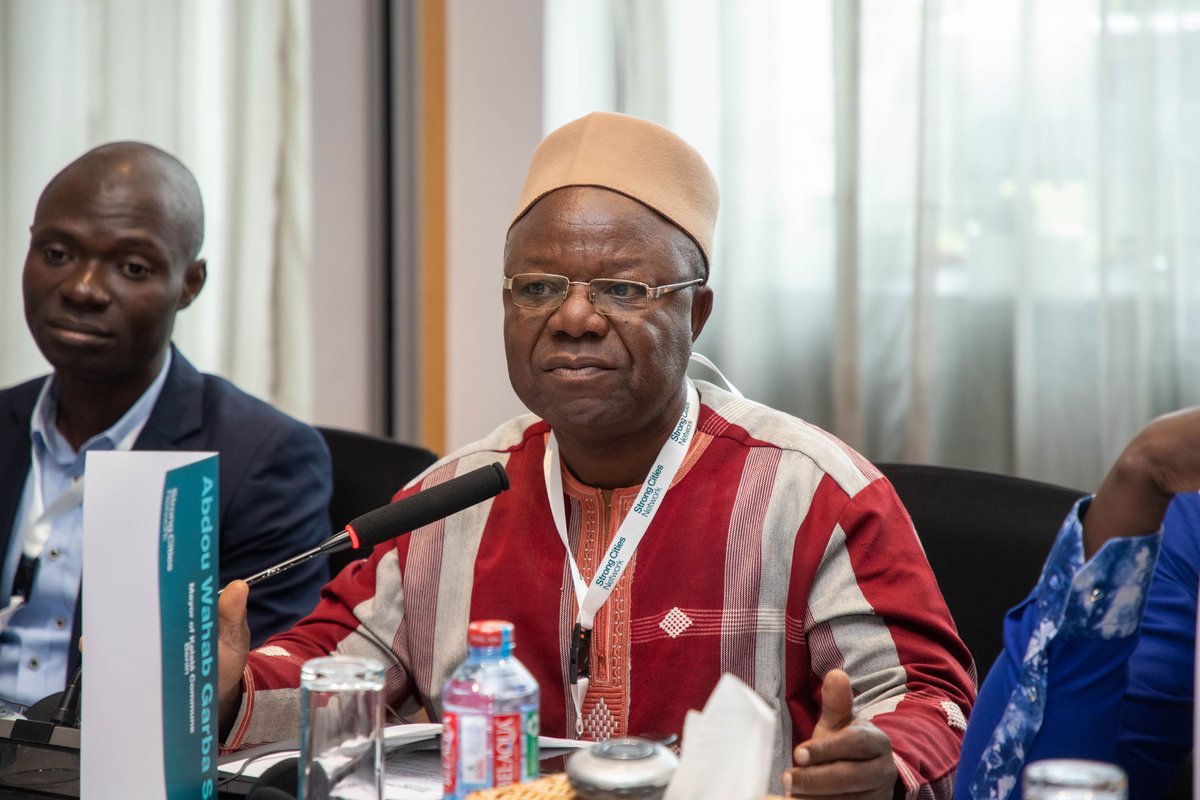 Strong_Cities's tweet image. .@Strong_Cities convened mayors, city leaders &amp;amp; #nationalgov officials in #Accra 🇬🇭 for a regional workshop on strengthening the role of #cities across coastal #WestAfrica in supporting the rehabilitation &amp;amp; reintegration of returnees from conflict zones. 
 
Key takeaways ⬇️