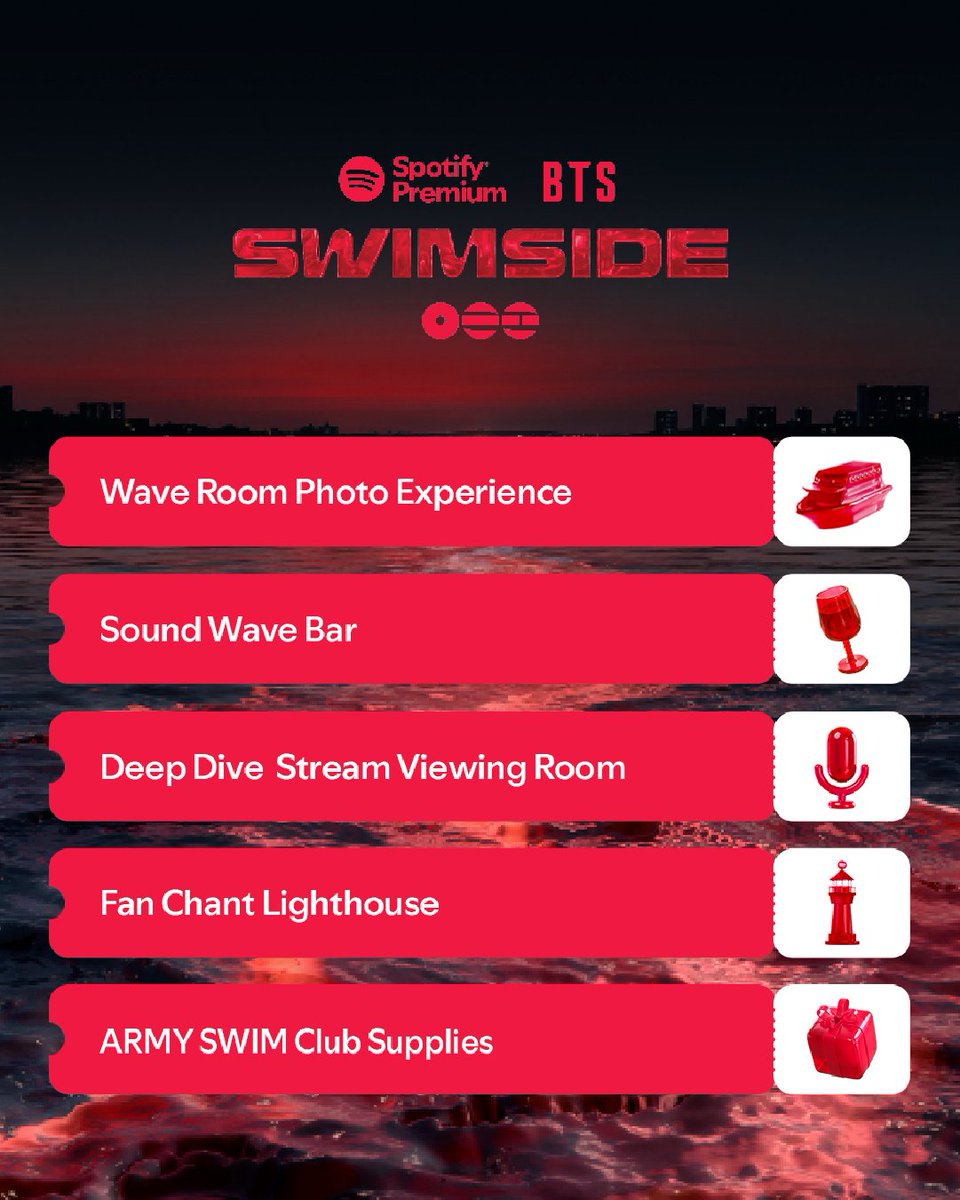 ARMY, are you ready for an experience like never before? 🌊

Enjoy this sneak peek at what’s to come at the Spotify x BTS: SWIMSIDE in Manila!

#SpotifyBTSSWIMSIDEManila #SWIMSIDE #SpotifyxBTS #BTS_ARIRANG #KEEPSWIMMING <a href="/bts_bighit/">BTS_official</a>