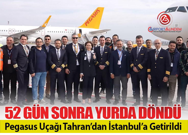 mevlutzor's tweet image. Pegasus’a ait A321neo “Elif Mina” uçağı, İran hava sahasının kapanması nedeniyle 52 gün Tahran’da mahsur kaldıktan sonra İstanbul Sabiha Gökçen Havalimanı’na güvenle getirildi.

👉airportgundem.com/pegasus-ucagi-…

#Pegasus #PegasusAirlines #A321neo #ElifMina #SabihaGökçen @flymepegasus