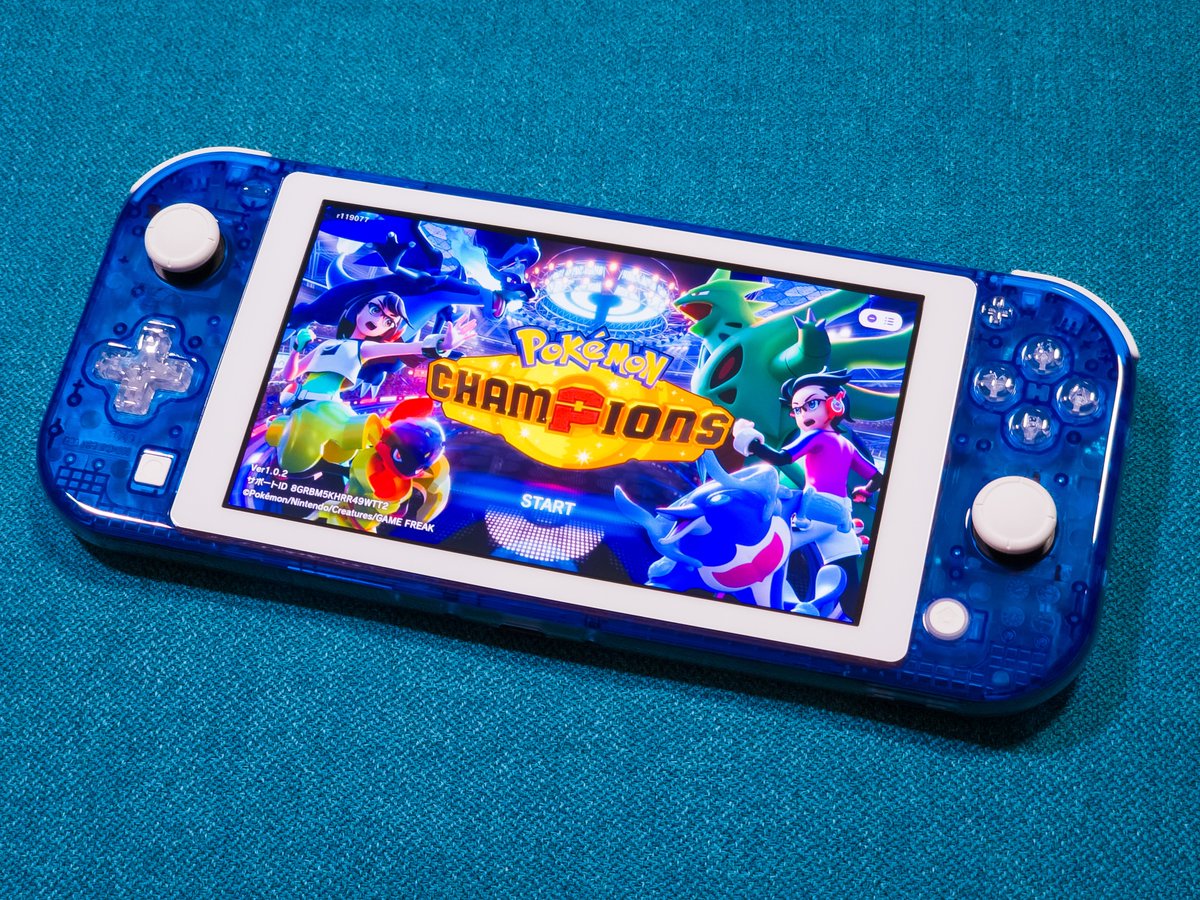 最近ポモチンピでSwitch Liteめっちゃ使うからOLED換装した

めちゃくちゃキレイ