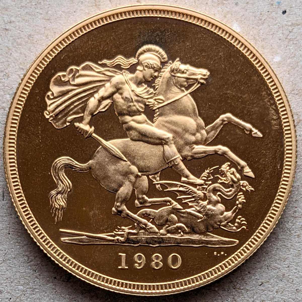 AurizedCoins's tweet image. 簡易コイン汚れ除去サービス事例

1980年 イギリス £5 プルーフ金貨(モダンコイン)

詳しくは↓  
note.com/aurizedcoins/n…

#AurizedCoinsResidueRemoval 
#numismatics

除去前↓
