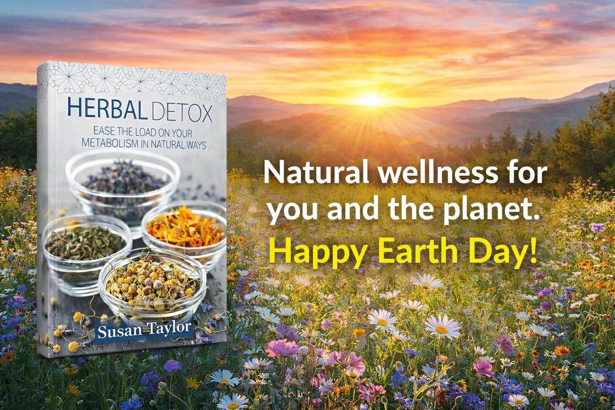 VyihaPublishing's tweet image. 🌍 EARTH DAY

Reset your body naturally. Herbal Detox - cleanse and rejuvenate with nature's remedies.

#EarthDay #Detox #HerbalRemedies #NaturalHealth #Wellness 

buff.ly/Ax4bfuX