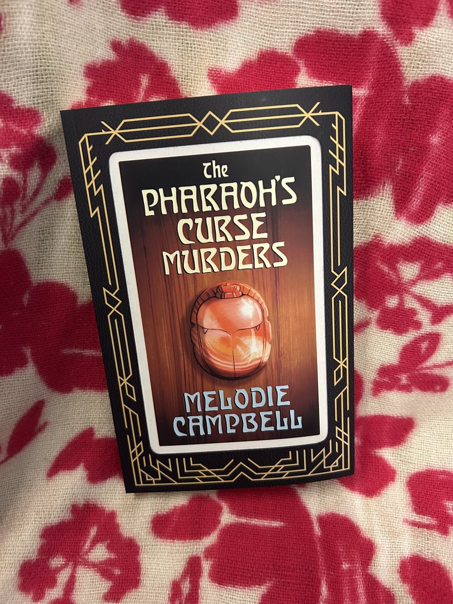 lisadenikolits's tweet image. I can't wait to read the The Pharaoh's Curse Murders by Melodie Campbell!
"Lady Lucy Revelstoke knows she’s the only one who can find the answers — but ancient curses, petty rivalries, and powerful greed have other plans."
#CurrentlyReading @MelodieCampbell @cormorantbooks