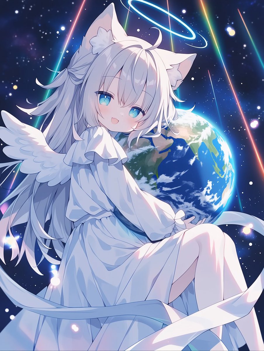 ComikeMaster's tweet photo. 今日はアースデイにゃー🌏🐈デカい地球にはうまいものがあるので感謝しておくのにゃー✨ https://t.co/CGetig8R1U