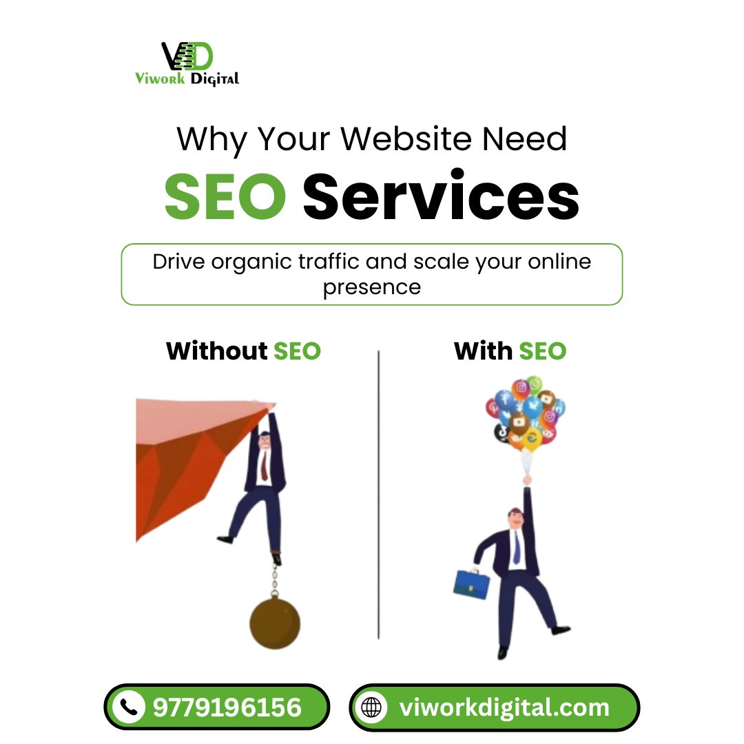 viworkdigital's tweet image. 🚀 Elevate Your Business with Expert SEO!

✔️ Drive Organic Traffic
✔️ Scale Your Presence
✔️ Long-Term Growth
✔️ Outpace Competition

📞Call Us: 9779196156
🌐Visit: viworkdigital.com

#ViworkDigital #OrganicGrowth #SearchEngineOptimization #OnlineMarketing #BusinessGrowth
