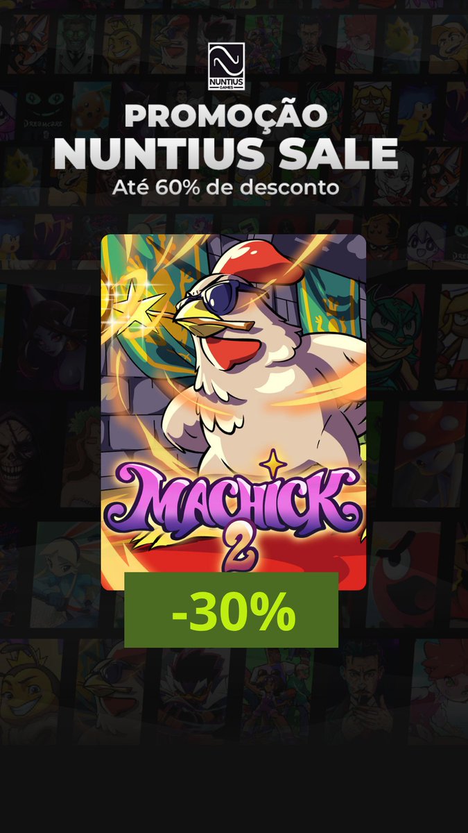 nuntiusgames's tweet photo. Ei psiu!
Esses aqui tão com 30% de desconto!
Já ta na hora de vc pegar! https://t.co/ddgm2vZBHf