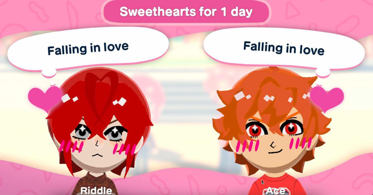 yosujoshi's tweet photo. i fear i am not immune to the tomodachi life grind https://t.co/kA46VnpLUr