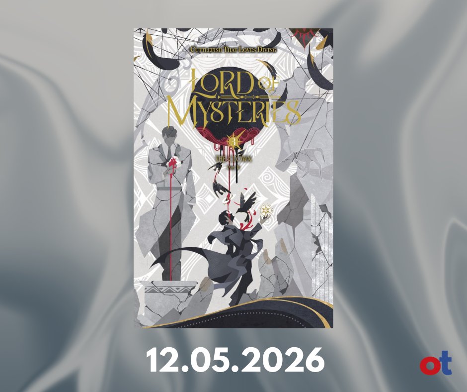 opentrolley's tweet image. Lord of Mysteries, Vol. 3: The Clown, Part III is almost here. May 12 cannot come fast enough. Pre-order now to secure a copy.

#LordOfMysteries #PreOrder #Vol3TheClown #LOM