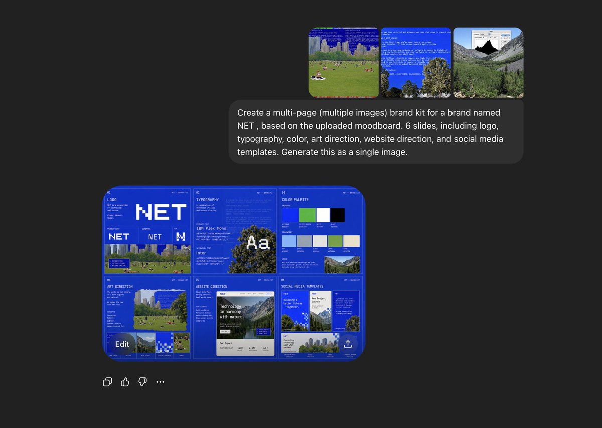optima_pl's tweet photo. GPT Image 2 is insane for branding

Designers, we're cooked https://t.co/cQRK9EI7BU