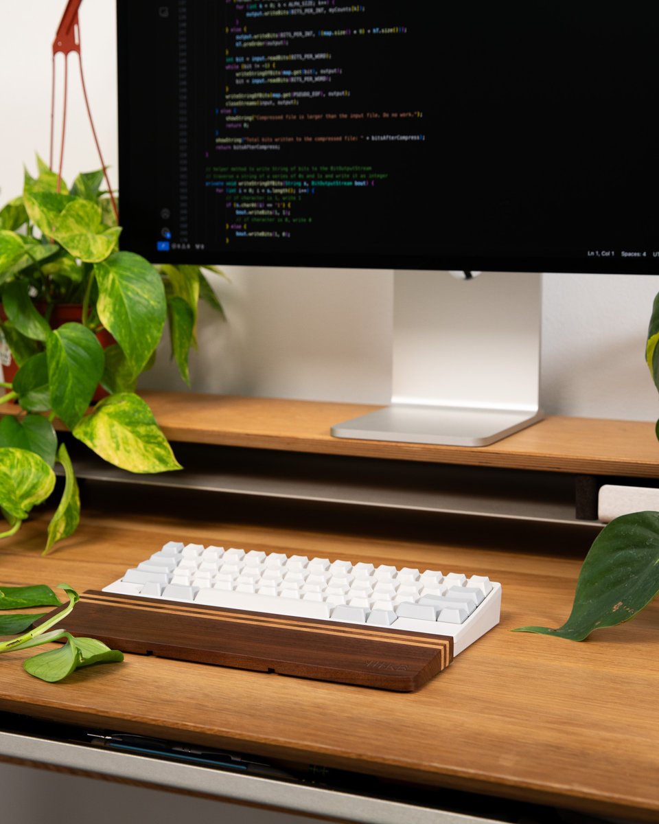 HHKB_US's tweet photo. A workspace that feels as good as it looks.​

Natural textures, clean lines, and a setup that keeps distractions low, so you can stay focused on what matters.​

Check out our wooden wrist rests: https://t.co/MZvh5XMvna https://t.co/8lcSSgbgld