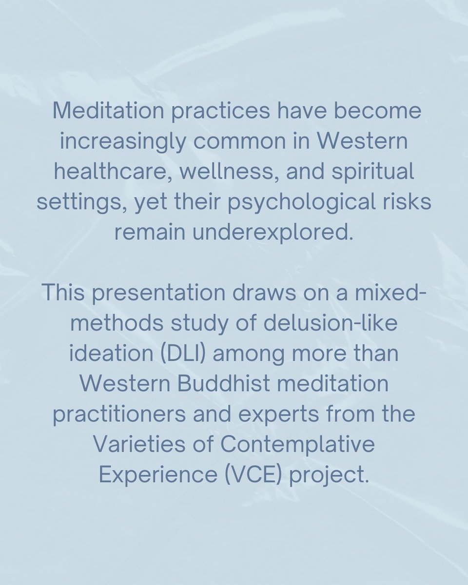 CheetahHouseOrg's tweet photo. Final call! ⏳ Join Dr. Elizaveta Solomonova tomorrow to gain a nuanced framework for responding to meditation-related distress in clinical and educational practice.

🔗 https://t.co/LC4KKycDQT https://t.co/CYybjPdekI